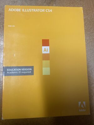 【正規品】Adobe Illustrator CS4 Mac版DVD Adobe Illustrator CS4 Mac DVD