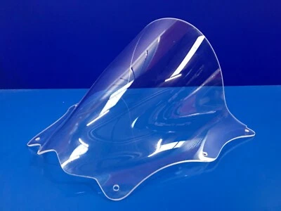 SLIPSCREENS SUZUKI GSXR 1000 R k7 K8 07 08 TT Alto DOPPIO SCHERMO GARA A BOLLE, Made In UK,