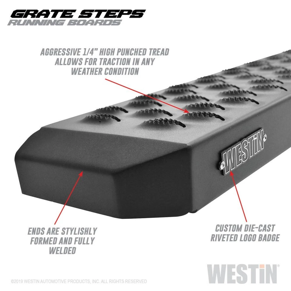 Westin 27-74735 Grate Steps Running Boards Foto 3 de 4