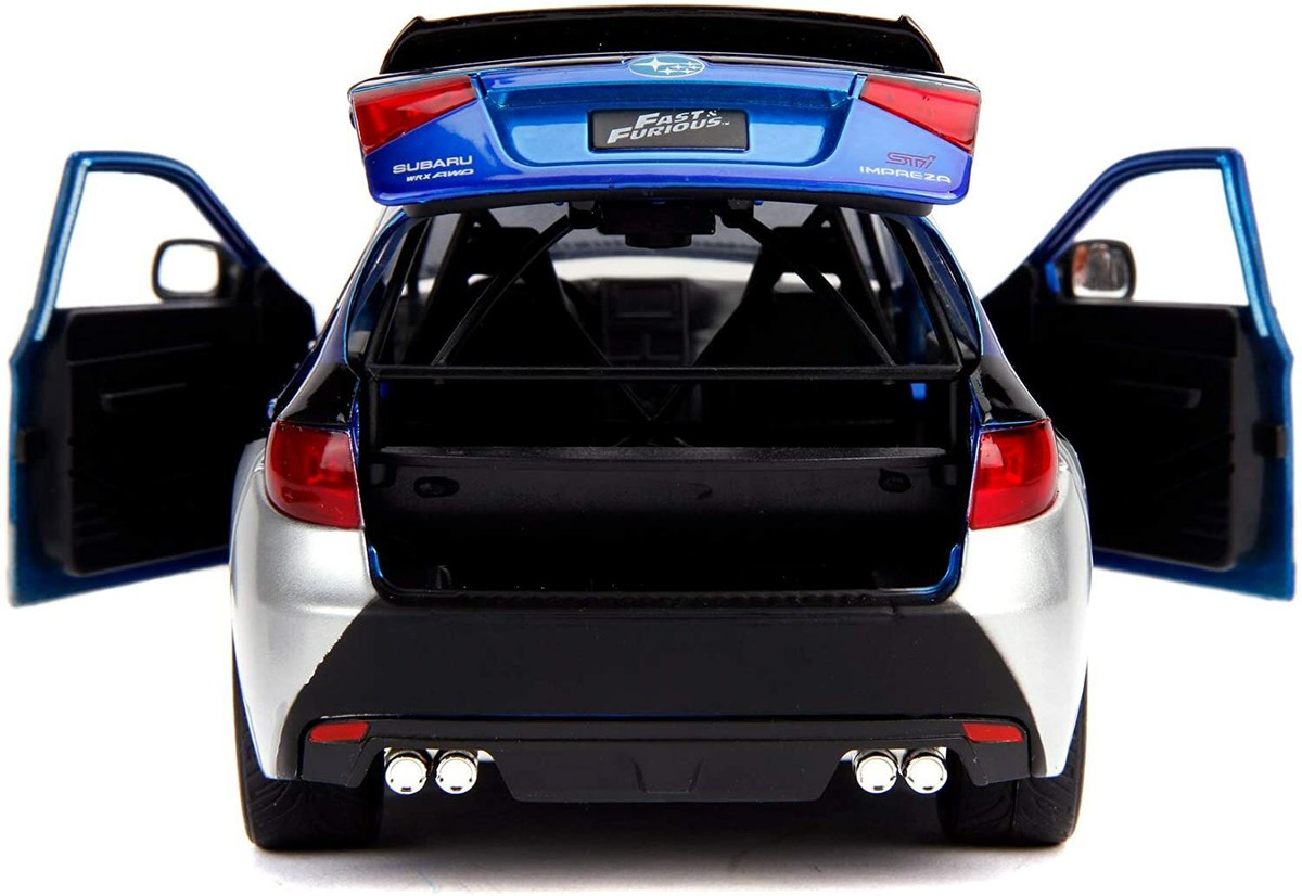 1:24 ワイスピ BRIAN&#39;S SUBARU IMPREZA WRX STI Jada Toys 1:24 Fast & Furious - Brian's Subaru Impreza WRX