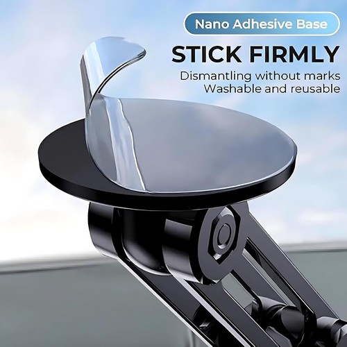 Universal 360° Pro Strong Magnetic Car Phone Holder Dashboard Mount Aluminum - Picture 7 of 12