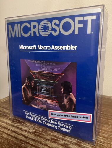 UNTESTED RARE VTG 1985 Microsoft Macro Assembler 4.0 Disk, Manual, Literature - Picture 4 of 24