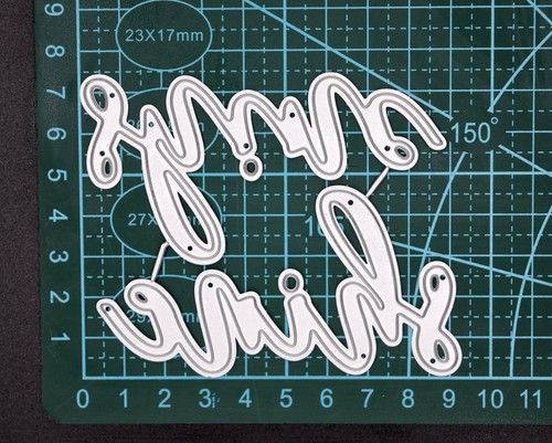 ⭐2 x 'Shine' Sentiments Metal Cutting Dies, Card Making, Paper Crafts F1 ⭐ - Picture 4 of 4