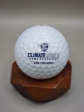 Climate Shield Home Exteriors Logo Golf BALL Titleist Collectors Display Ball