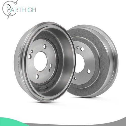 Pair Rear Brake Drums Left & Right For 92-00 Honda Civic 86-89 Honda Accord - Picture 4 of 7