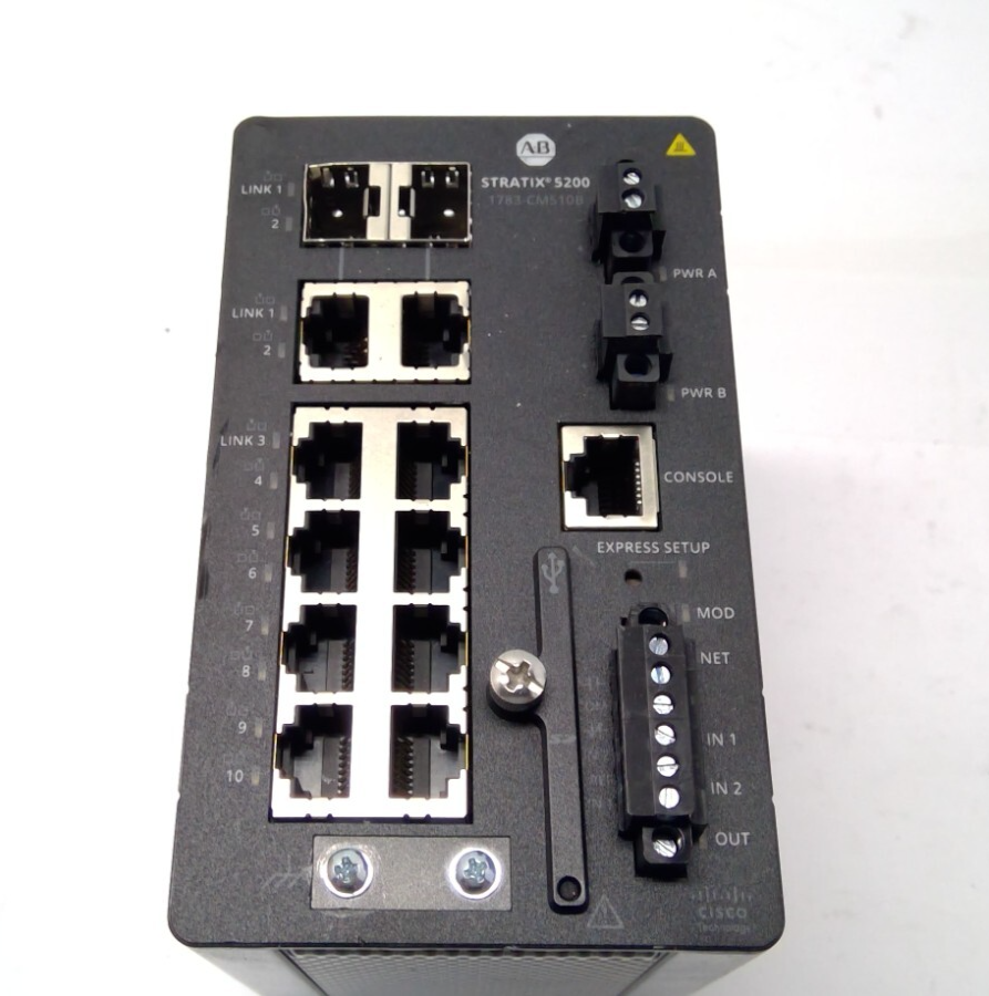 Allen Bradley 1783-CMS10B Stratix 5200 10-P Managed EtherNet