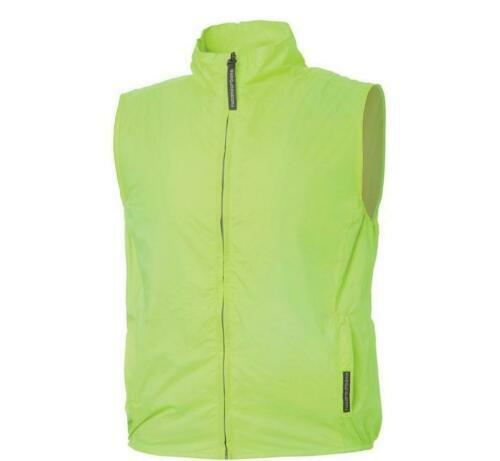 Veste De Pluie Modeka Flex Dry - Noire Et Jaune Haute Visibilité - Imperméable, Extensible, Légère - Taille 4XL - Pliable Avec Sac De Transport