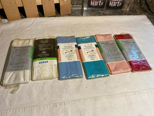 Lotto 6 orli vintage assortiti rivolti - Foto 4 di 4