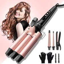 New Professional Curling Wand Set