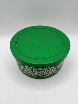 Turtle Wax T-241A Polishing Compound & Scratch Remover 10.5oz, White (1997) VTG
