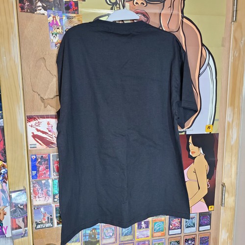 Batman The Dark Knight Joker sz L Black Shirt Movie Promo Heath Ledger 2008 VTG - Picture 8 of 9