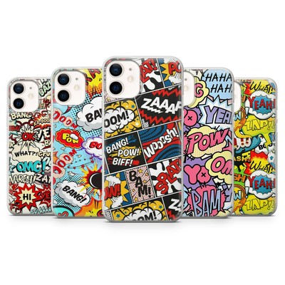 Comic Art Aesthetic Phone Case Cover Fits Iphone 7 8 Xr 11 Samsung S10 Lit Ebay