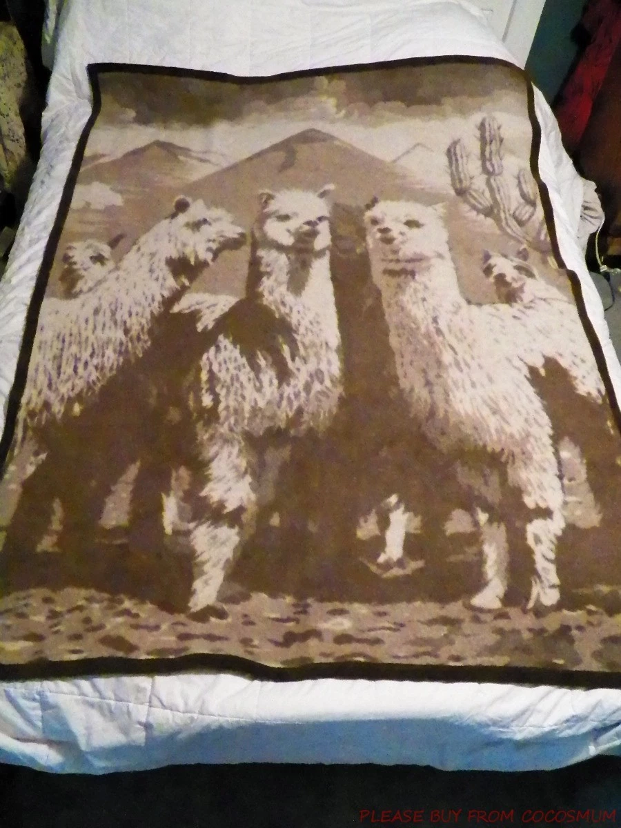 Alpaca blanket online fluffy