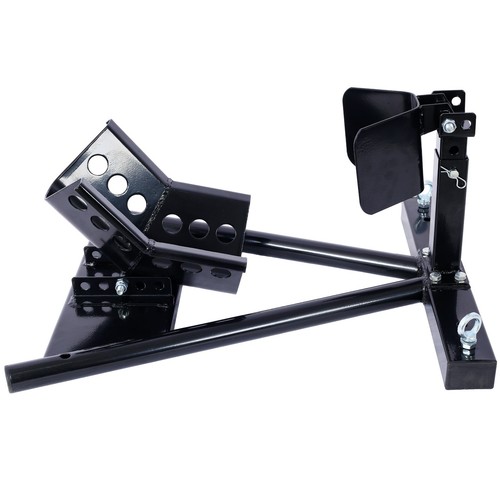 Motorcycle Front Tire Chock for 17"-21" Wheels Locking Adjusting Stand - Picture 9 of 13