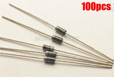 100Pcs 1N4001 1A 50V Diode Assortment Kits New Ic uu