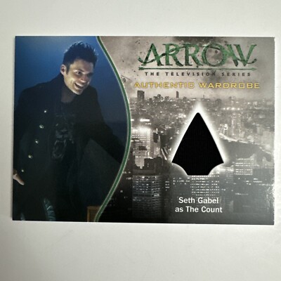Arrow Season 1 Seth Gabel as The Count Wardrobe Card M23