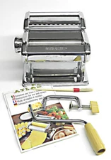 Deluxe Atlas Pasta Queen Noodle Spaghetti Maker Machine Marcato Himark 15-4590