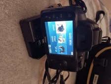 nikon dslr3500 camera bundle-black used 18-55mm  55-200mm lenses, camera case 