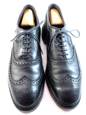 Allen Edmonds ''McTavish'' Oxford Wingtip  9.5 D Black USA Discontinued(236N)