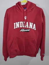 Vintage Y2K Champion Indiana University Hoosiers IU Alumni Hoodie Mens L