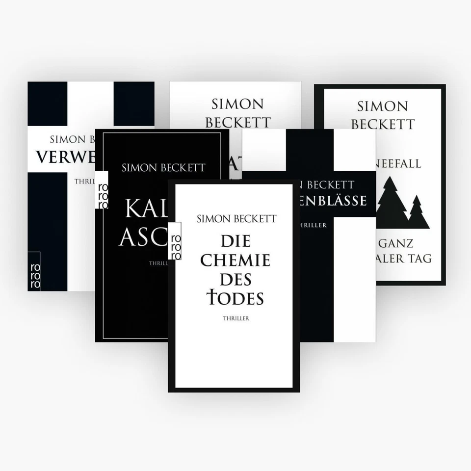 Simon Beckett / Die David Hunter Serie von Simon Beckett in 6 Bänden + 1 exk ...