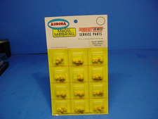 Vintage Aurora Thunderjet Tjet Truck Wheels Hubs Service Parts 8378 / NOS