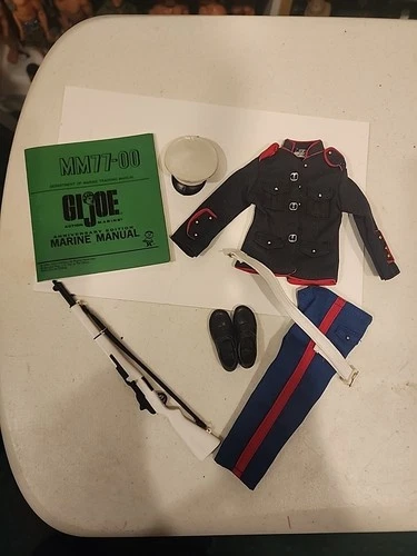 Timeless 40th Anniversary GI Joe Dress Marine Uniform and Accessories Set