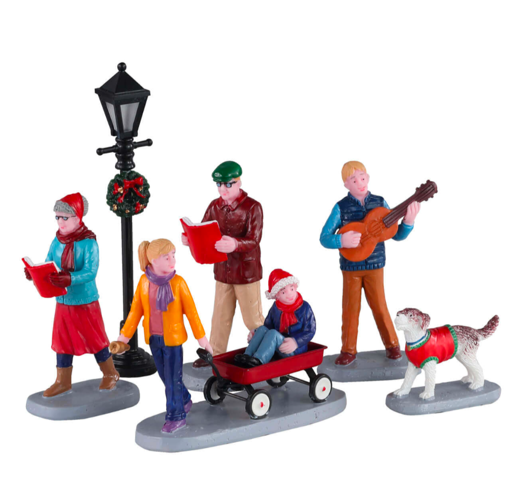 Lemax Figurine set of 6  - Merry Songs