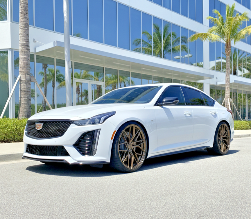 20” AG M520r GLOSS BRONZE WHEELS RIMS FOR CADILLAC CT5-V BLACKWING