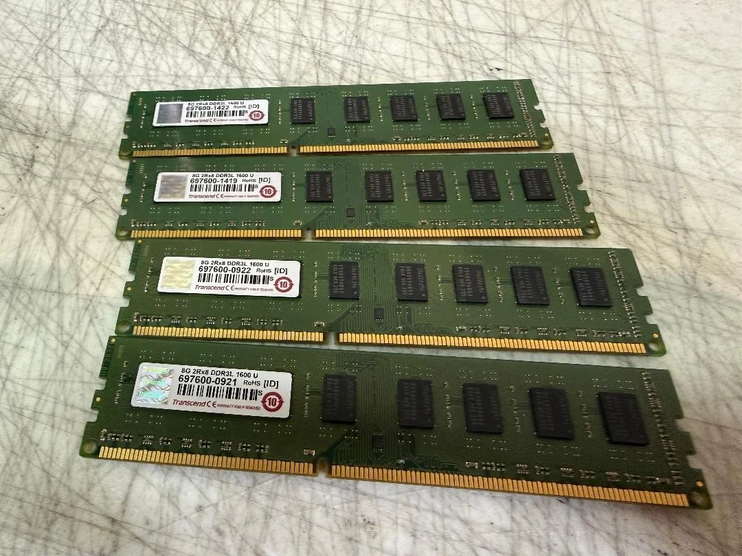 新品 Transcend DDR3L 8GB PC3L-12800 DIMM Transcend PC3-12800 (DDR3-1600) 8 GB Computer Memory (RAM) for