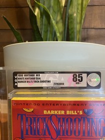 ULTRA RARE!! Barker Bill's Trick Shooting - Classic NES VGA Graded 85NM+
