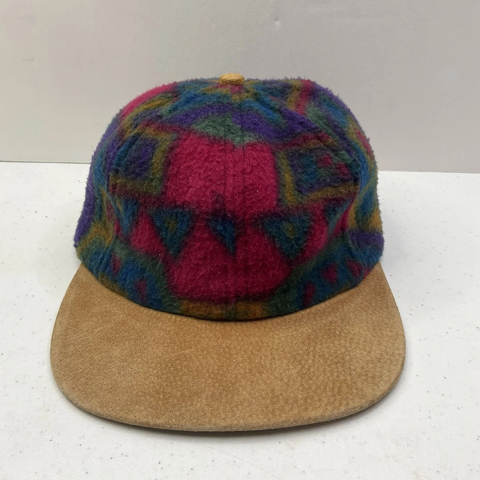 Vintage Verbier Fleece Synchilla Suede Hat Cap Canada Fall Aztec Leather Bright
Opens in a new windo