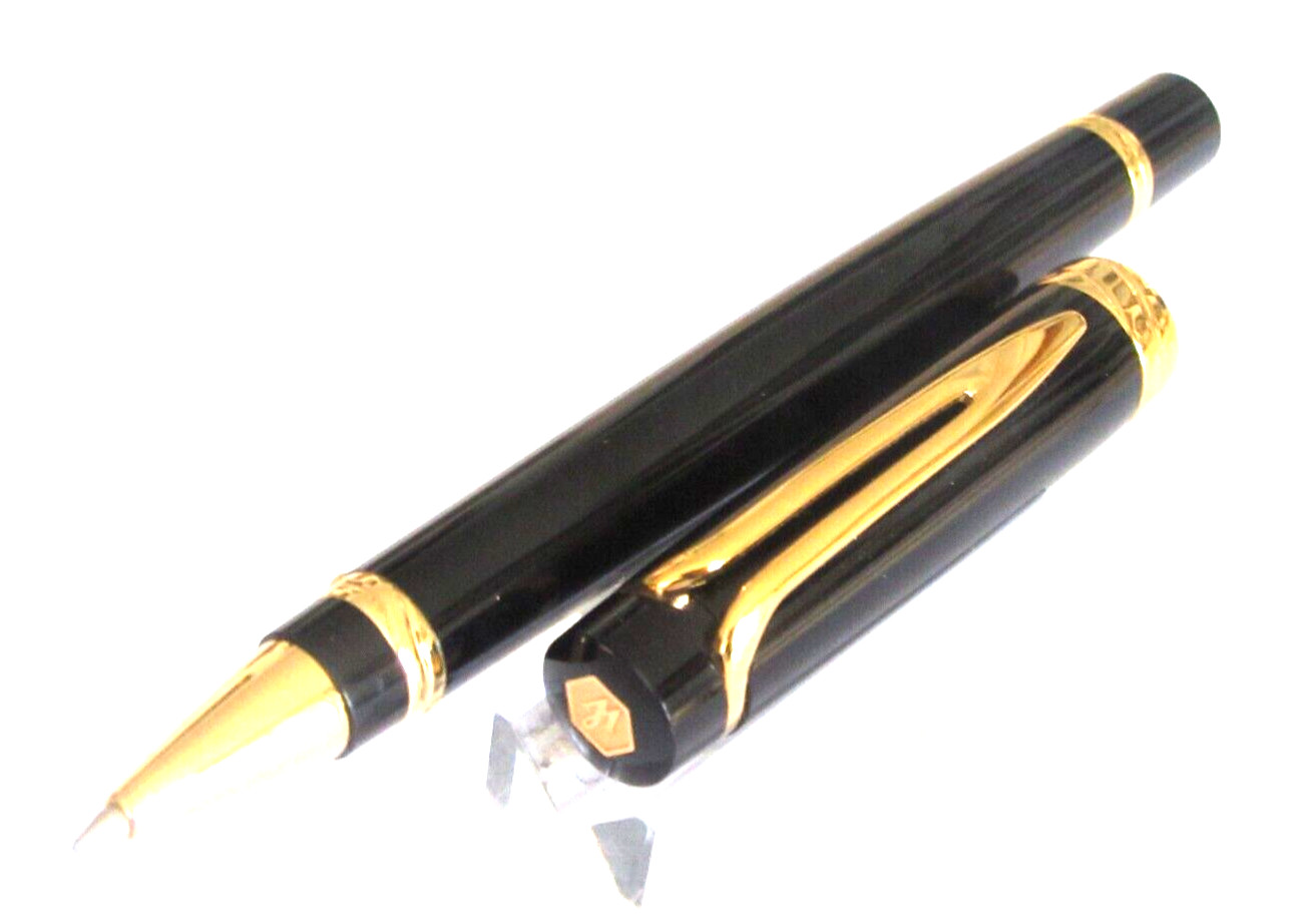 Stylo Roller Waterman Liaison Laque Noire - 2