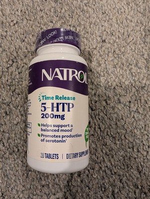 Natrol 5-HTP Maximum Strength Mood & Stress Time Release Tablets - 30 Count...