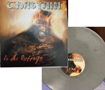 CHASTAIN- In An Outrage LIM.+NUMB. 333 rare NOTVD us metal VICIOUS RUMORS drums