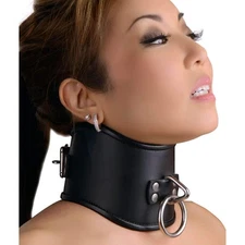 Strict Leather Locking Posture Collar, Medium