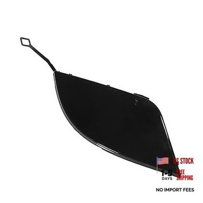 Car Tow Hook Eye Hole Cover Cap - Compatible for Mercedes-Benz C300 2008 - Black