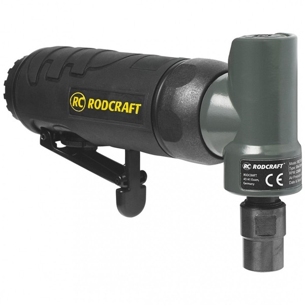 Rodcraft Druckluft-Stabschleifer RC7128, Abgewinkelte Form, Spannzange 6 Mm-image