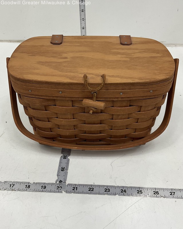 Vintage Longaberger Medium Tall Basket