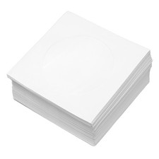 100 Pack CD Sleeves Thick Reusable Dust Proof For Mini Discs