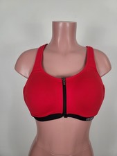 Victoria's Secret Knockout High Impact Sports Bra Zip Underwire Push Up 38D