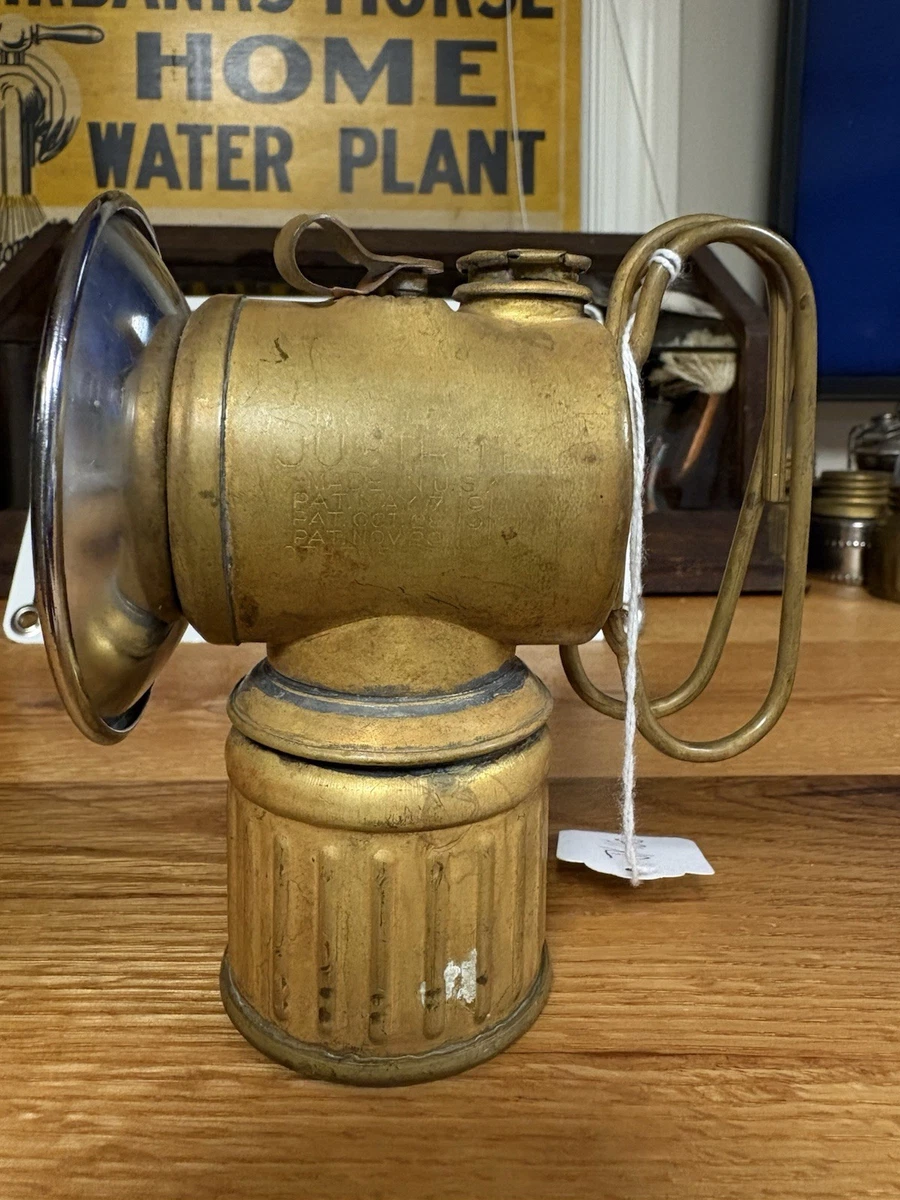 Justrite Carbide Lamp Collectible Mining Equipment for sale | eBay