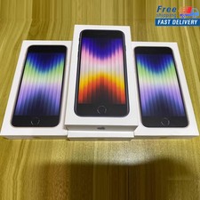 FACTORY New Apple iPhone SE 3rd Gen (2022) 5G 64GB-256GB Unlocked Sealed Box US