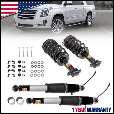 Full Set Front Strut & Rear Shock Absorbers For 2015-2020 Escalade, Suburban, Tahoe, Yukon