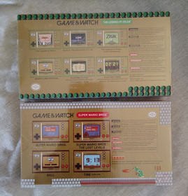 Nintendo Game & Watch - Super Mario Bros + Legend of Zelda