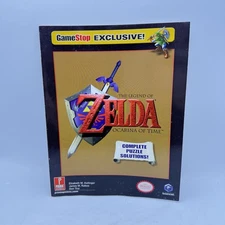Legend of Zelda Ocarina of Time Official Prima GameStop Exclusive StrategyGuide