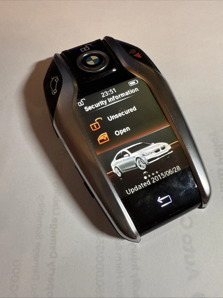 2016 2017 2018 2019 BMW LCD 740i 750i SERIES CHAVE DE EXIBIÇÃO TELA INTELIGENTE 6820876-01 - Imagem 4 de 4