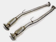 OBX Stainless For Nissan 90-96 300ZX Z32 V6 Twin Turbo M/T Only Exhaust Pipe