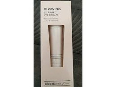 2 Global Beauty Care Glowing Vitamin C Eye Cream With Niacinamide AHAs & V.E