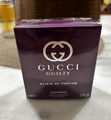 Gucci Guilty Elixir de Parfum Pour Femme   2.0 oz / 60 ml   New Sealed Box
